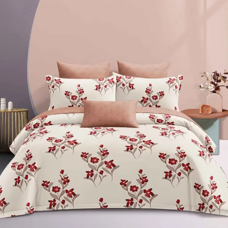 Spotted Dog Pattern Comforter Set