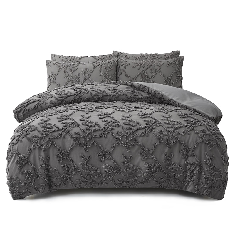 Bohemian Style Tufted Comforter Set