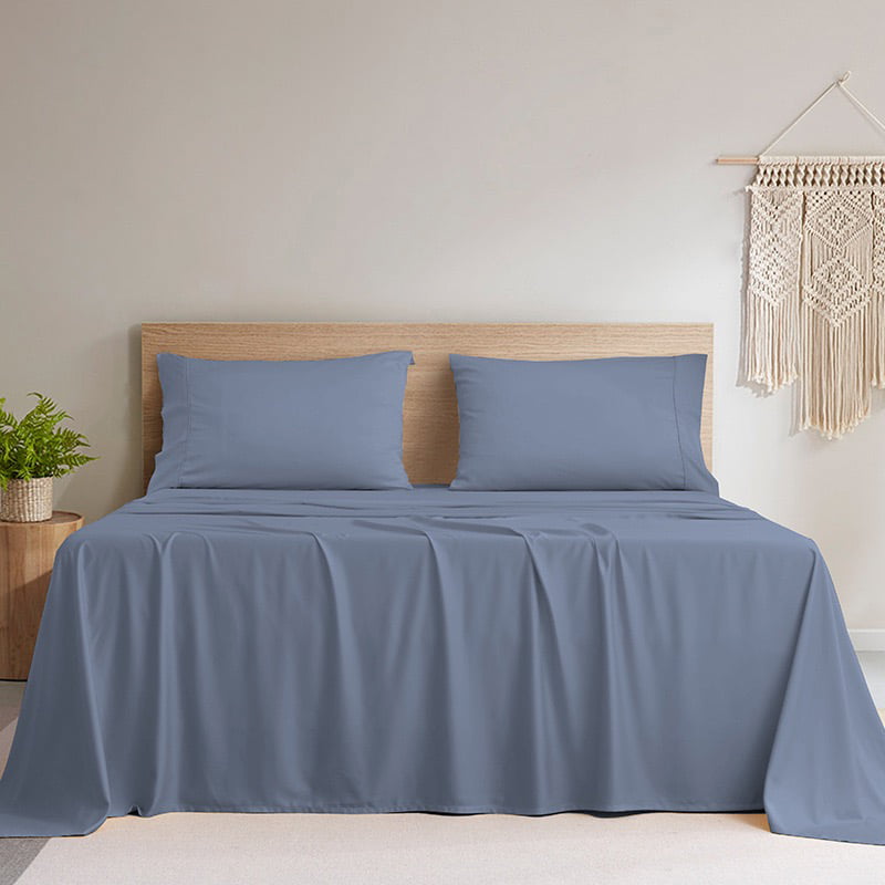 Pure Natural Bamboo Fiber Bed Sheet Set