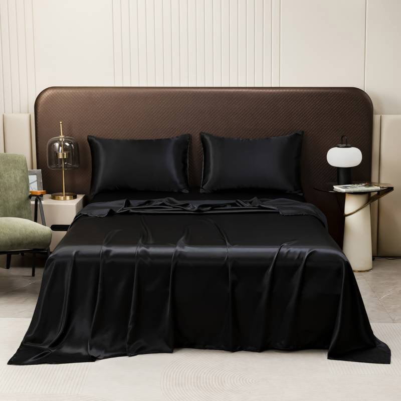 Luxury Satin Bed Sheet Set