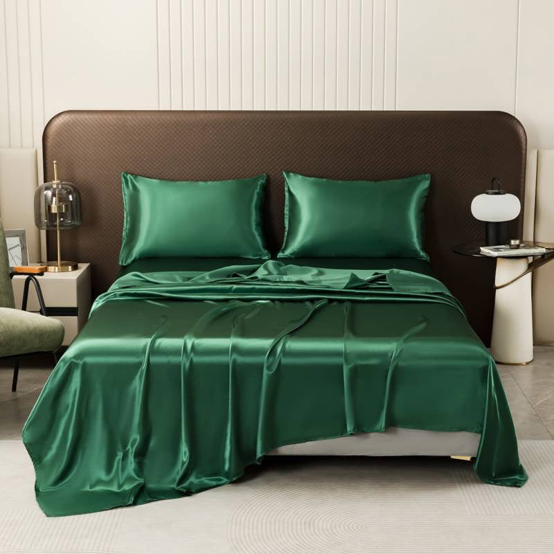 Luxury Satin Bed Sheet Set