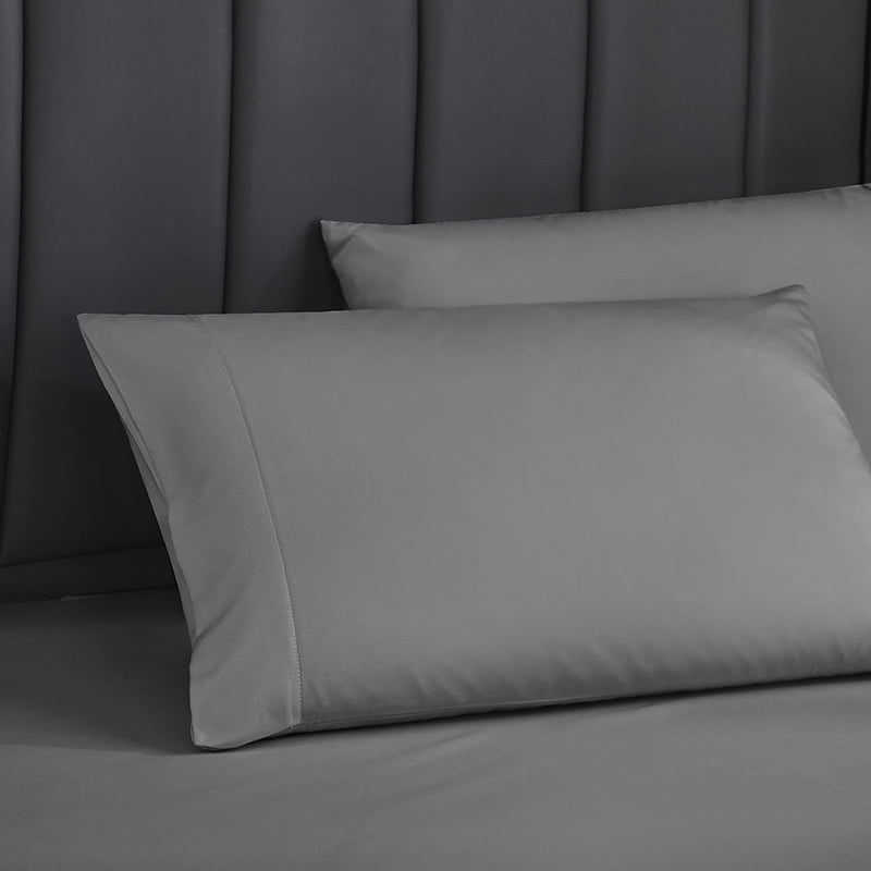 Solid Color Polyester Bed Sheet Set