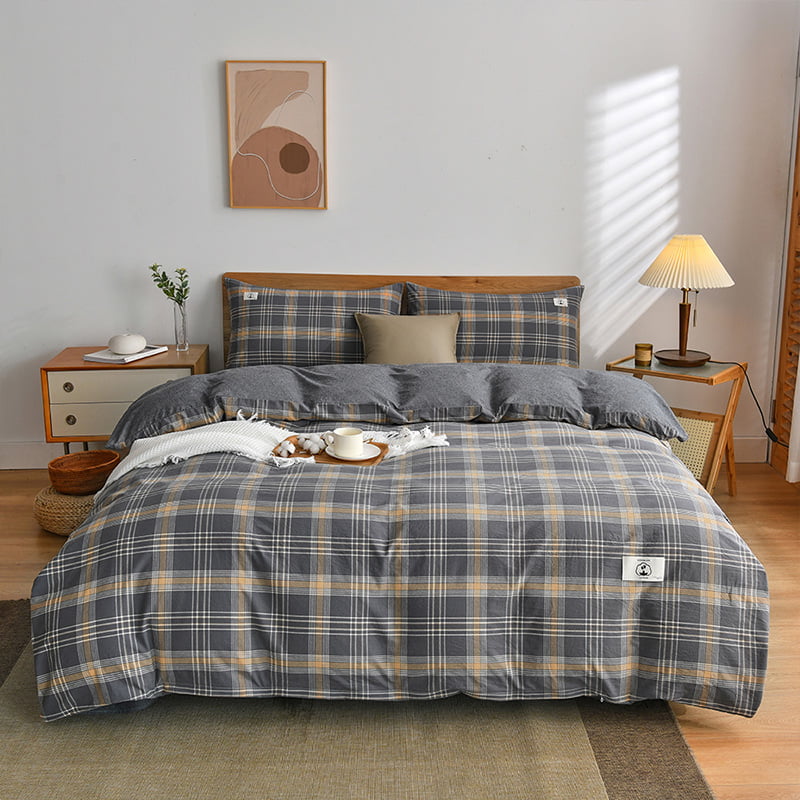 Print Cotton Duvet Cover Set